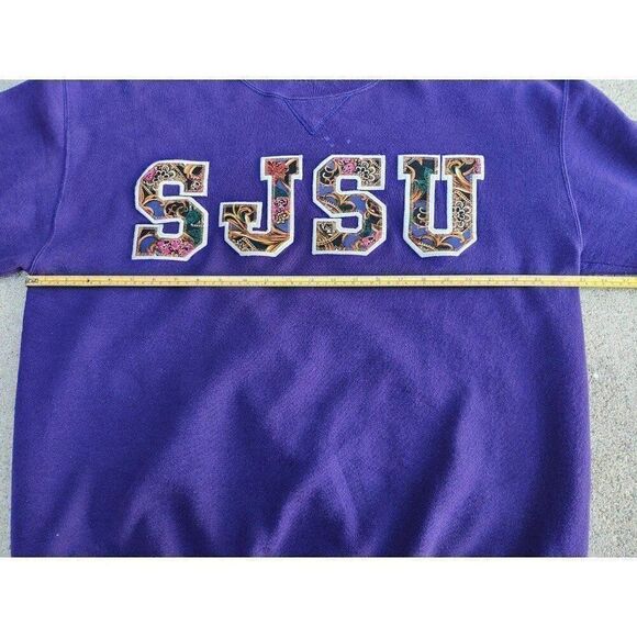 Vintage San Jose State University SJSU college crewneck - Picture 6 of 7
